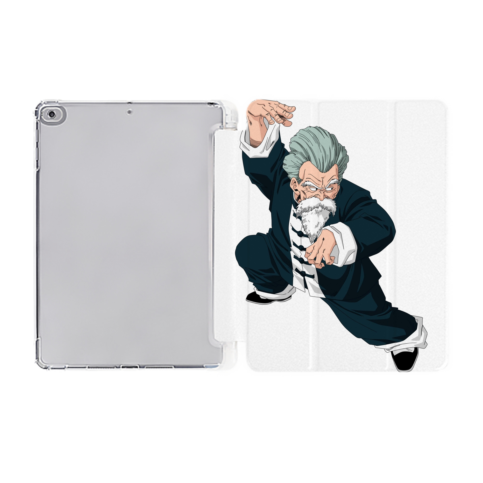 （画像用） ドラゴンボール DRAGON BALL IPad ケース ペン収納付き 三つ折りスタンド PUレザー×シリコン 対応機種9.5/10.5/10.9インチ